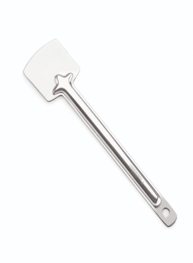 GS KITCHENWARE GS Stainless Steel Palta Dosa Palta, Roti Palta, Turners for Dosa/Rice Stainless Steel Long Handle, Length-21.3 cm. - Image 1